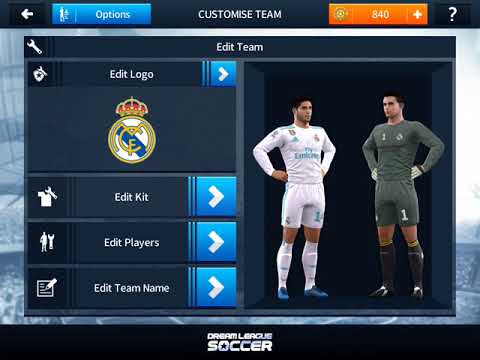 How to get Real Madrid kits and logo in Dream League Soccer 2018 /19