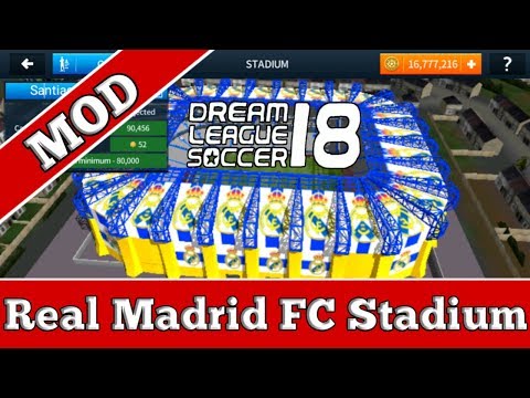 How to customize the stadium of Dream League Soccer 2018 (Real Madrid Stadium)