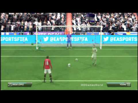 Fifa 14: Real Madrid Vs Manchester United PENALTY SHOOTOUT (HD)