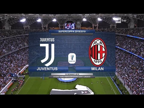 Juventus vs AC Milan ● Full Match HD ● ? Supercoppa 2018 ? English Commentray