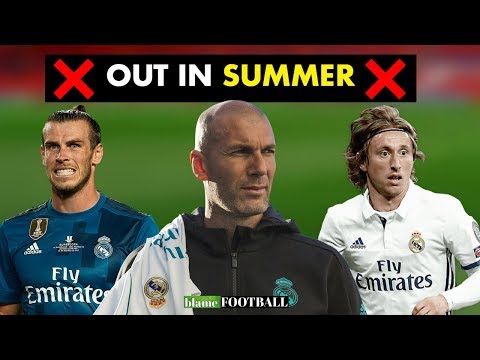 5 Players Zidane Could Sell At Real Madrid In Summer Transfer Window