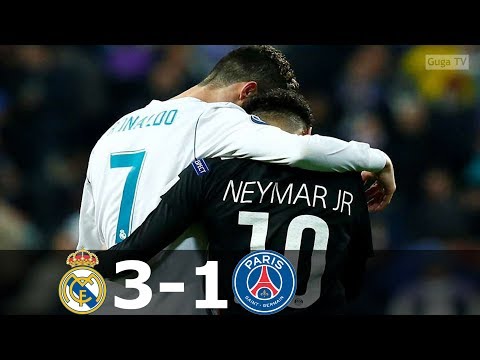 Real Madrid vs Paris Saint Germain 3-1 – UCL 2017/2018 – Highlights