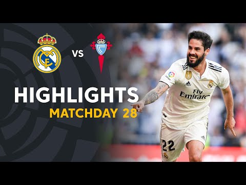 Highlights Real Madrid vs RC Celta (2-0)