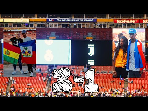 Real Marid Vs Juventus 3-1 | Match Day Vlog | August 4 2018 | FedExField Staduim