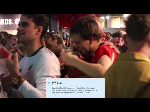 Liverpool fans react to the Champions league final as it happened.