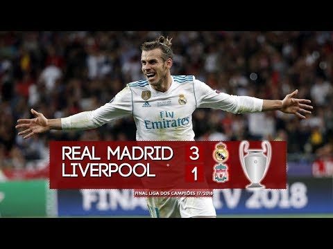 Real Madrid 3 x 1 Liverpool – Melhores Momentos (HD 720p) Final Liga dos Campeões 2018