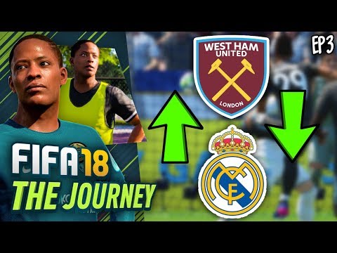 TRANSFER TO REAL MADRID! (FIFA 18 The Journey #3)