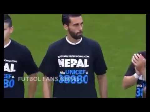 Nepali T shirt wearing Ronaldo football real madrid