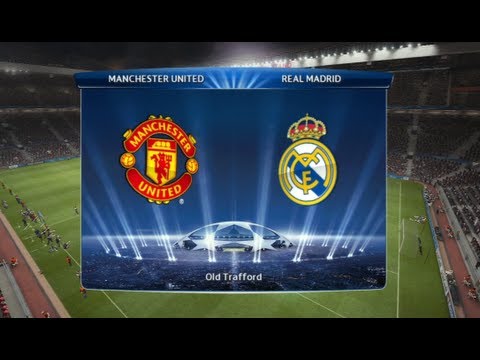 Manchester United – Real Madrid [PES 2013] | C1 League (1/8ème de Finale – Retour) | CPU Vs. CPU