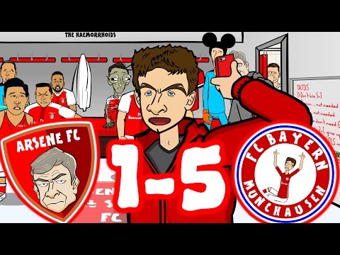 ?BAYERN MAMBO No 5-1! Ep3? Arsenal vs Bayern Munich 1-5 (Champions League 2017 Goals Highlights)