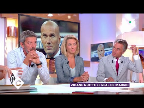 Zidane quitte le Real Madrid ! – C à Vous – 31/05/2018