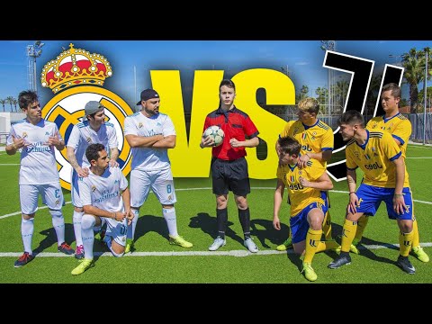 REAL MADRID VS JUVENTUS ¡PARTIDO FÚTBOL CHAMPIONS! [Crazy Crew]