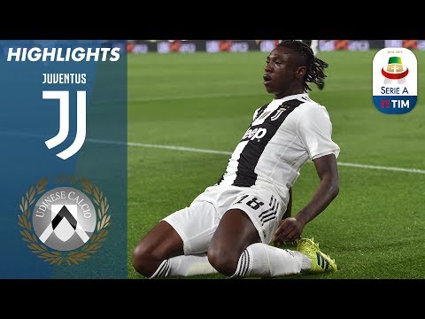 Juventus 4-1 Udinese | Ronaldo rested as Kean double puts Juve 19 points clear | Serie A