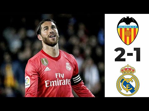 Valencia vs Real Madrid 2-1 – Highlights & Goals Resumen & Goles 2019 HD