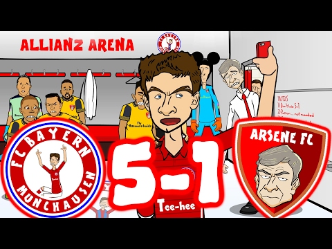 ?BAYERN MAMBO No 5-1! Ep2? BAYERN MUNICH vs ARSENAL! (Champions League 2017 Goals Highlights)