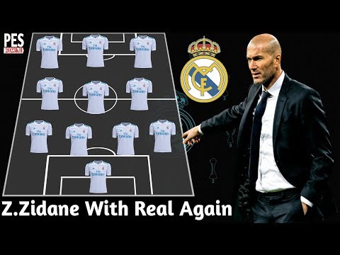 OMG! Real Madrid Starting Lineup With Zinedine Zidane 2019 Again