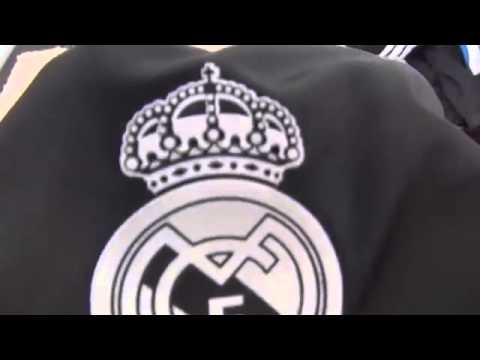 2014/15 Adidas Cristiano Ronaldo Real Madrid Black Third Jersey