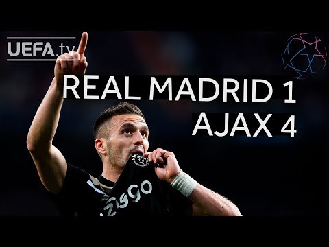 REAL MADRID 1-4 AJAX #UCL HIGHLIGHTS
