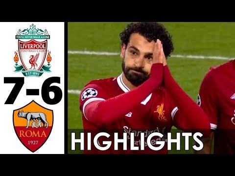 Liverpool vs AS Roma 7-6 All Goals and Highlights w/ English Commentary (UCL) 2017-18 HD 720p
