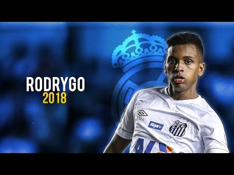 Rodrygo Goes – Magic Skills & Goals 2018 | Real Madrid Future | HD