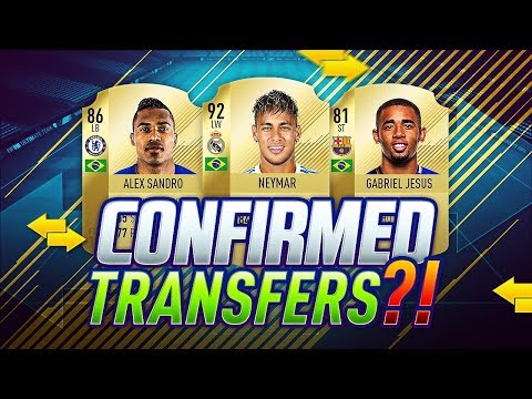 FIFA 18 | CONFIRMED JANUARY  TRANSFER ?! | TRANSFER  RUMOURS | w/ JESUS SANDRO & NEYMAR | FUT 18