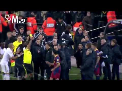 Sergio Ramos Hits Messi – Red Card