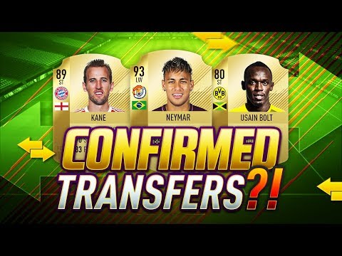 FIFA 19 CONFIRMED SUMMER TRANSFERS! | TRANSFER RUMOURS | w/ BOLT, KANE & NEYMAR TO MANCHESTER FUT 19