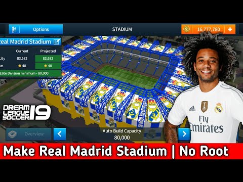 How To Change The Stadium Of Dream League Soccer (Real Madrid Stadium) [No Root & No Mod Apk]