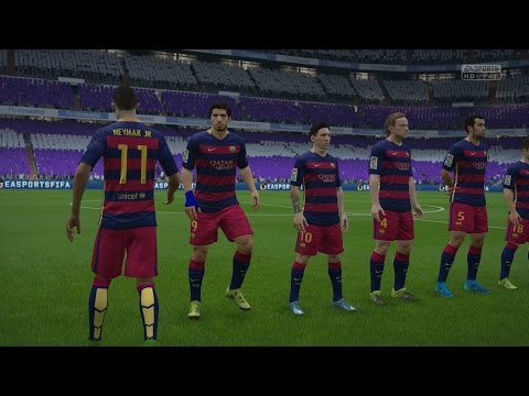 (PS4/Xbox One) FIFA 16 | Real Madrid vs FC Barcelona – Next-Gen Full Gameplay (1080p HD)