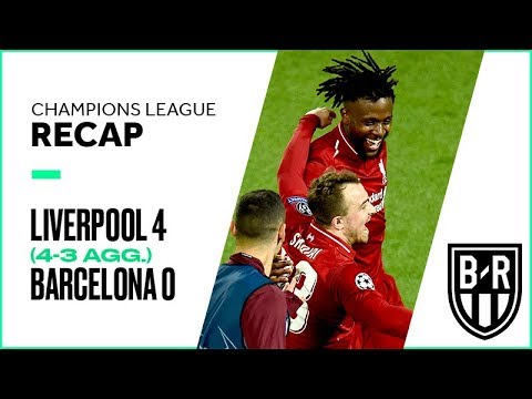 Liverpool 4-0 Barcelona (4-3 agg.): Champions League Recap with Highlights, Goals, and Best Moments