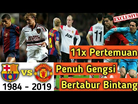 Sejarah Barcelona vs MU di Liga Champions | Head to Head Barcelona vs Manchester United