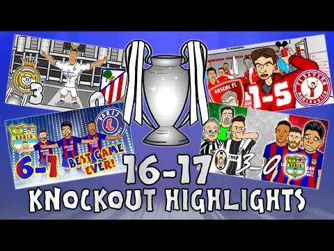 ?UCL KNOCKOUT STAGE HIGHLIGHTS? 2016/2017 UEFA Champions League Best Games and Top Goals