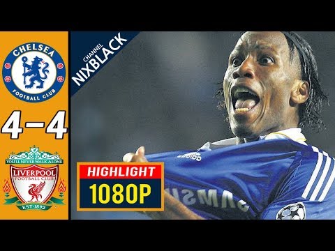 Chelsea 4-4 Liverpool 2009 Champions League Quarter Final All goals & Highlights FHD/1080P