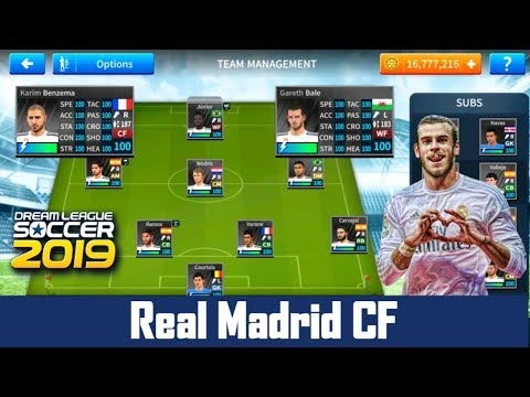 Real Madrid Save Data | Dream League Soccer 2019