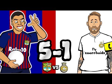 ?5-1! El Clasico 2018? Don't Worry Messi! (Barcelona vs Real Madrid Goals Highlights Parody)