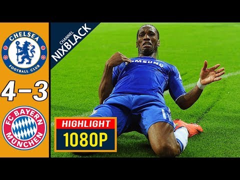 Chelsea 4-3 Bayern Munich 2012 Champions League Final All goals & Highlights FHD/1080P