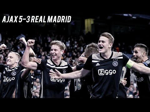 AJAX v REAL MADRID – The Fall Of The Kings | 5-3 Cinematic Highlights ❌❌❌