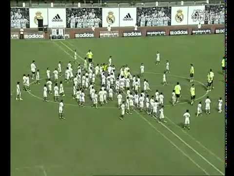 Real Madrid plays against team of 109 Chinese kids in Guangzhou