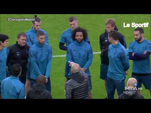 Zidane motive ses joueurs avant le match contre la Juve