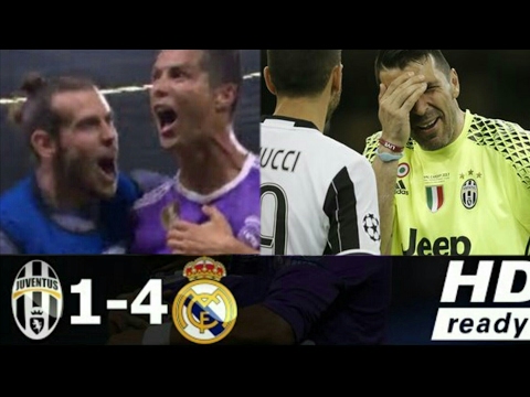 Juventus vs Real Madrid 1-4 All Goals & Highlights