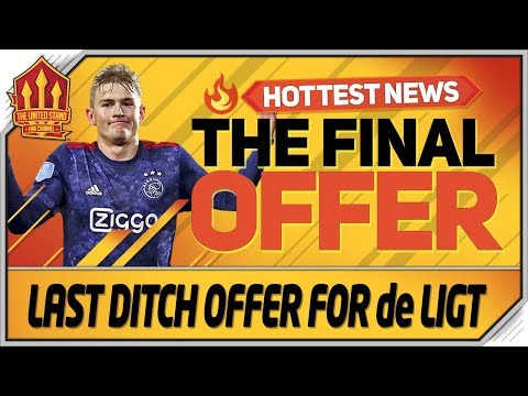 De Ligt Final Offer! Pogba Madrid Talks? Man Utd Transfer News