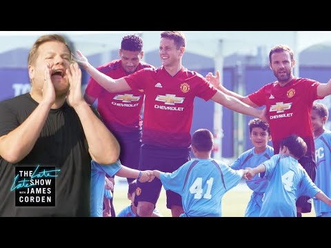 Manchester United vs. James Corden & 100 Kids