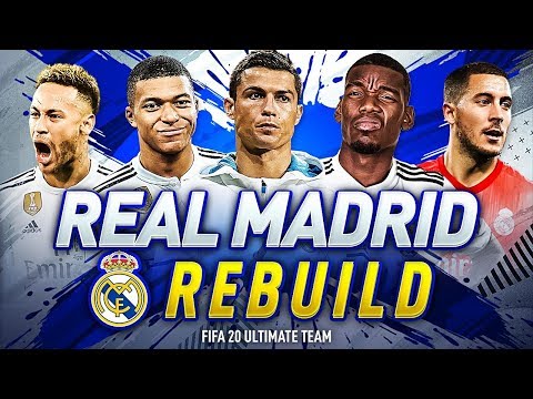 OMG! REAL MADRID LINEUP WITH ZIDANE 2019-2020 | w/ TRANSFERS HAZARD POGBA & NEYMAR | FIFA 20