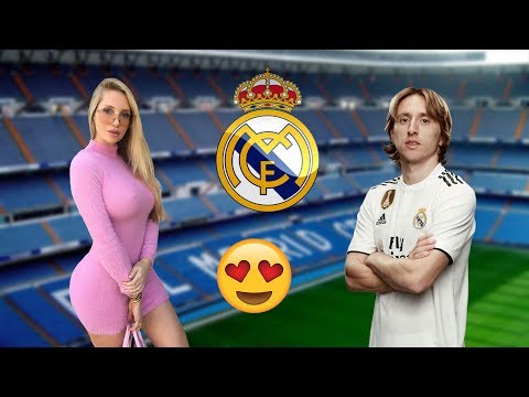 Namoradas dos Jogadores do REAL MADRID 2018!