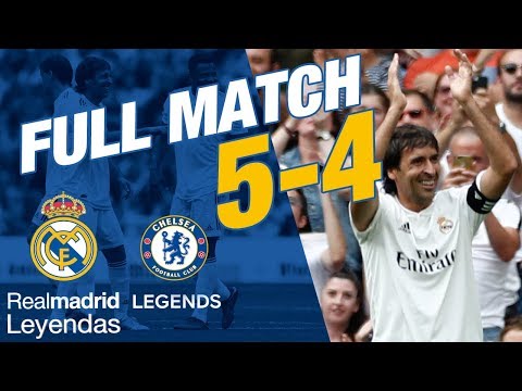 FULL MATCH | Real Madrid Leyendas 5 – 4 Chelsea Legends