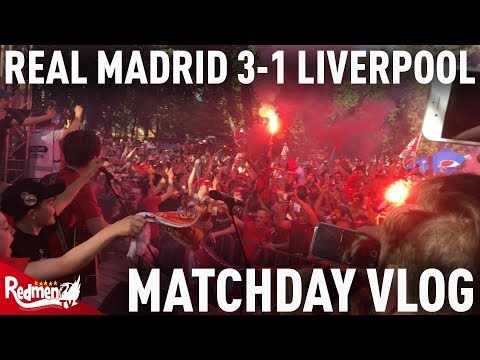 Real Madrid v Liverpool 3-1 | Matchday Vlog