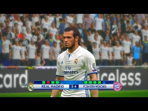 Real Madrid vs Bayern Munchen 2nd Leg – PES 2017 Penalty Shootout