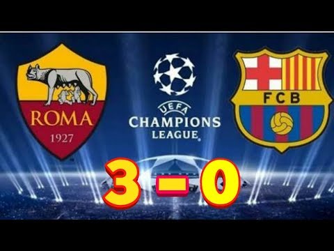 AS ROMA VS BARCELONA ( 3-0 ) 10/4/2018 #-FULL Highlight
