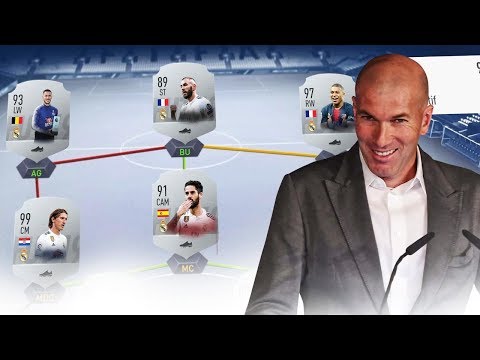 LA NOUVELLE ÉQUIPE DU REAL MADRID DE ZIDANE 2019/20 ?!