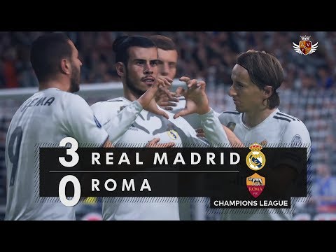 REAL MADRID 3 x 0 ROMA NO FIFA 19 – CHAMPIONS LEAGUE | NARRAÇÃO DE JORGE IGGOR